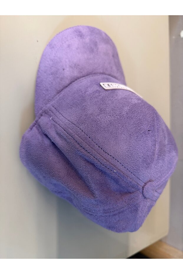 Baskılı Süet cap Şapka - 3