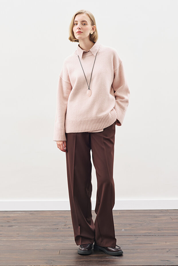 CHUNKY OVERSIZE KAZAK PEMBE - 5