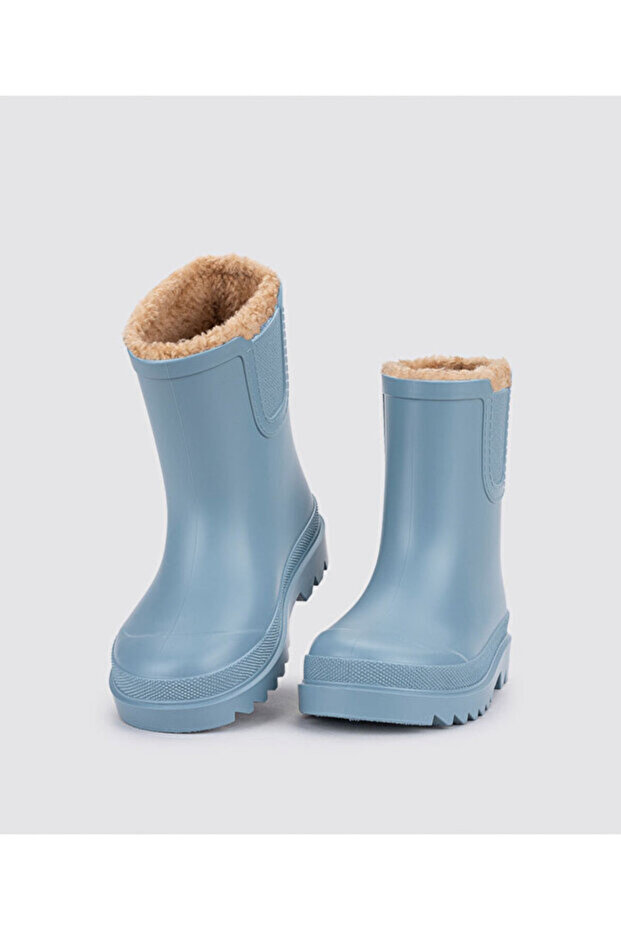 Tokıo W10290 Kürklü Çocuk Yağmur Botu - 3