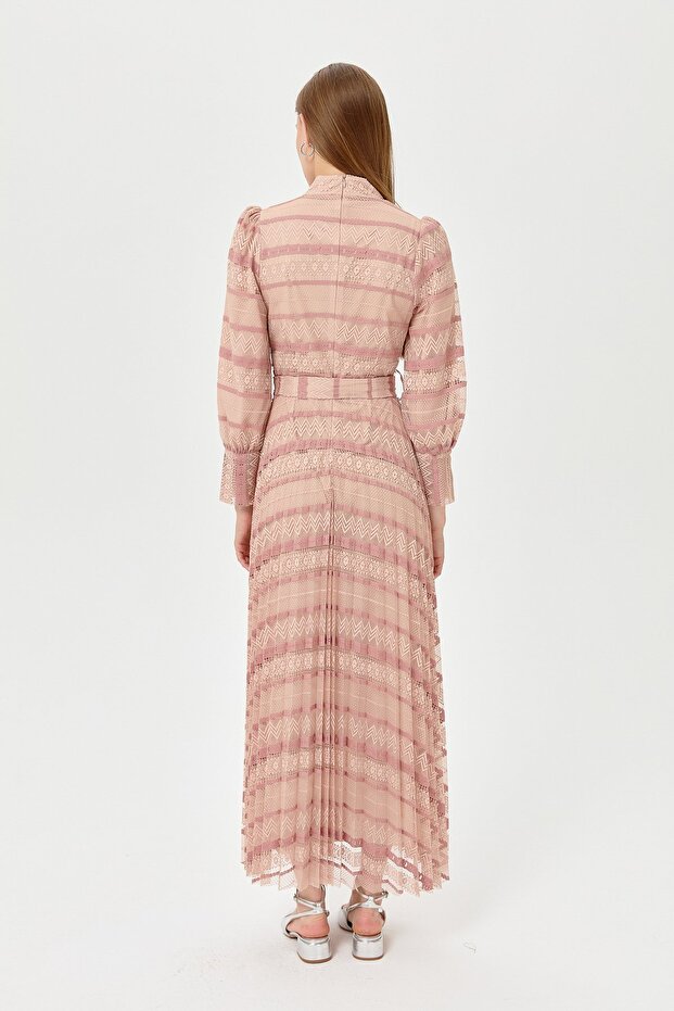 Dantel Elbise Pudra - 8
