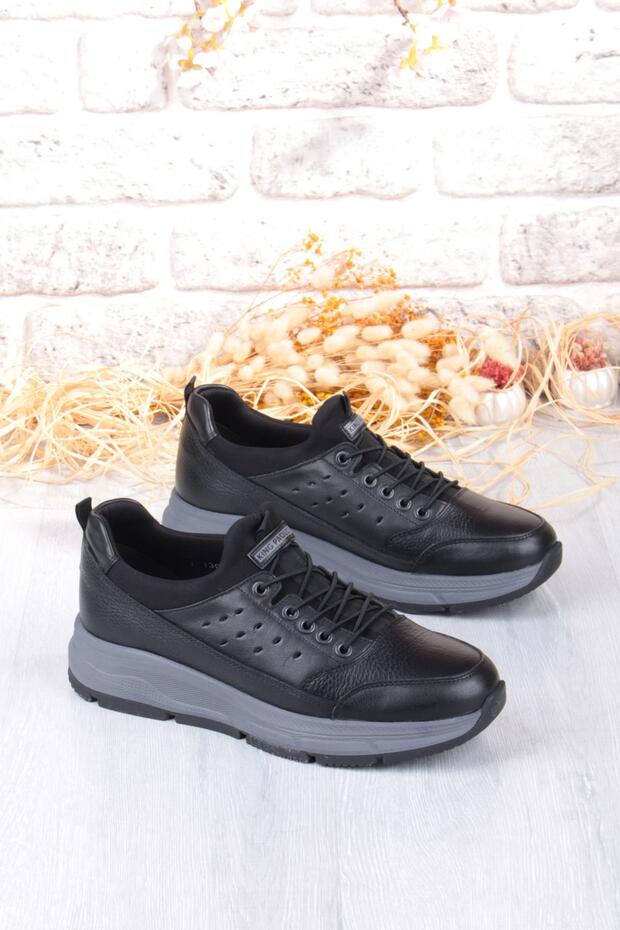 I1308 Energy Lightweight Comfortable Genuine Leather Men's Shoes