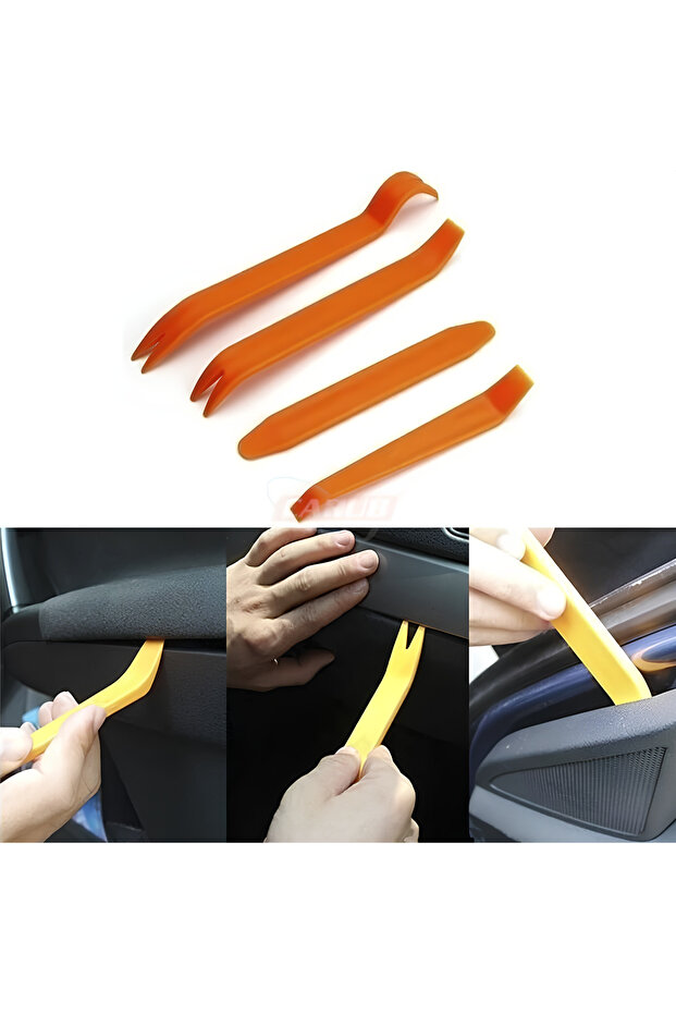 4 piece car interior panel removal tool set