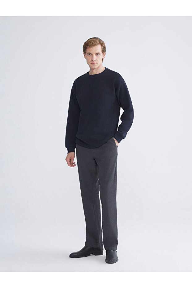 Esvab • Modern & Distinctive Loose Fit Velvet Men's Trousers