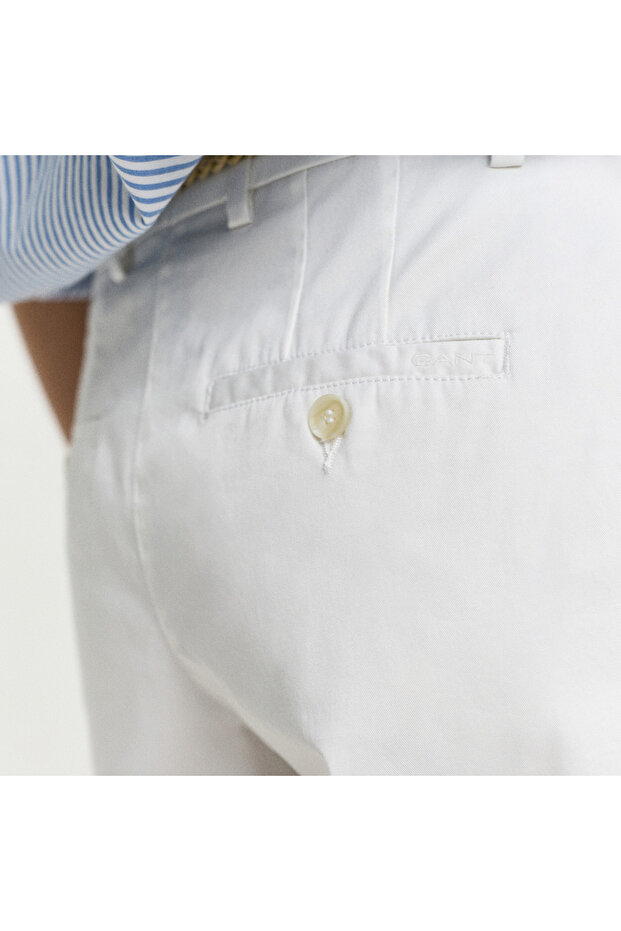 Kadın Beyaz Regular Fit Şort - 7