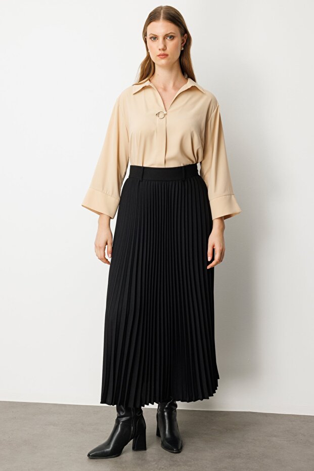 Piliseli Maxi Boy Etek - 1