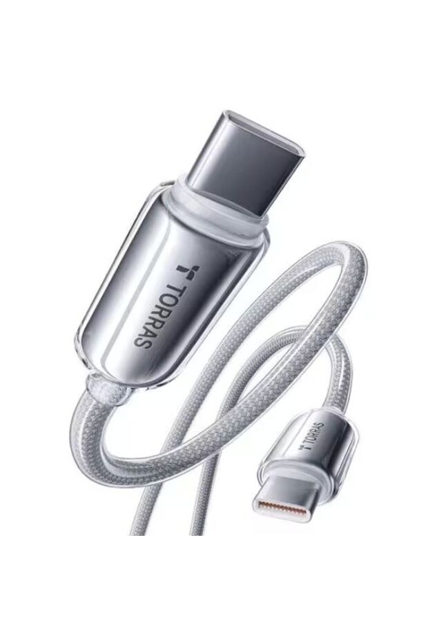 Iceflow 60W USB-C To USB-C Cable 2 M White|X00TC31004