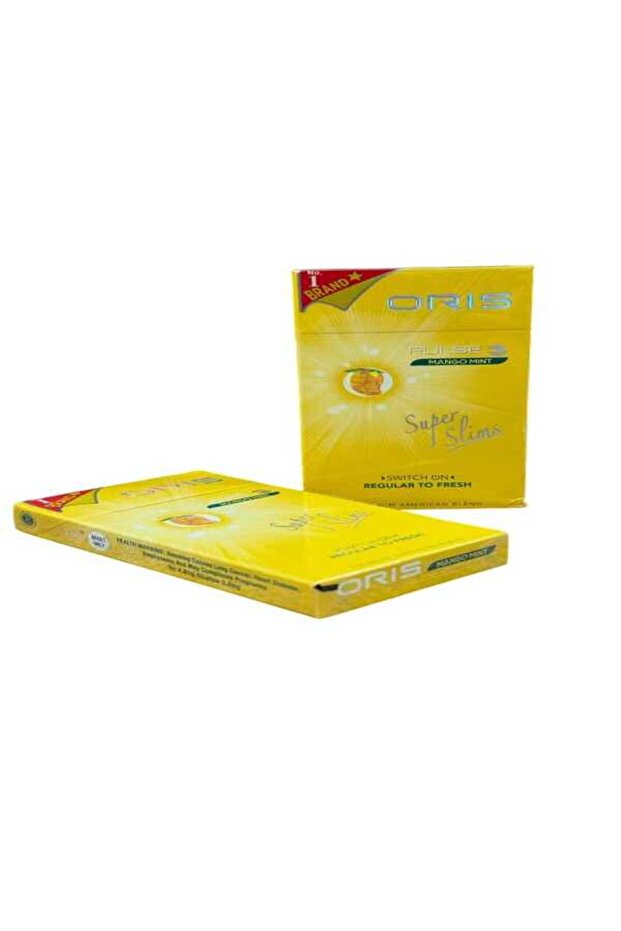 🥭 Oris Pulse Mango Aromalı Lüks Mint Süper Slim Sigara ( Oris Mango ) - 4