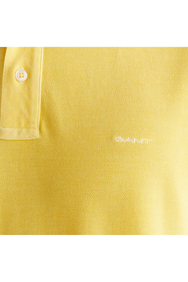 Erkek Sarı Regular Fit Polo - 5