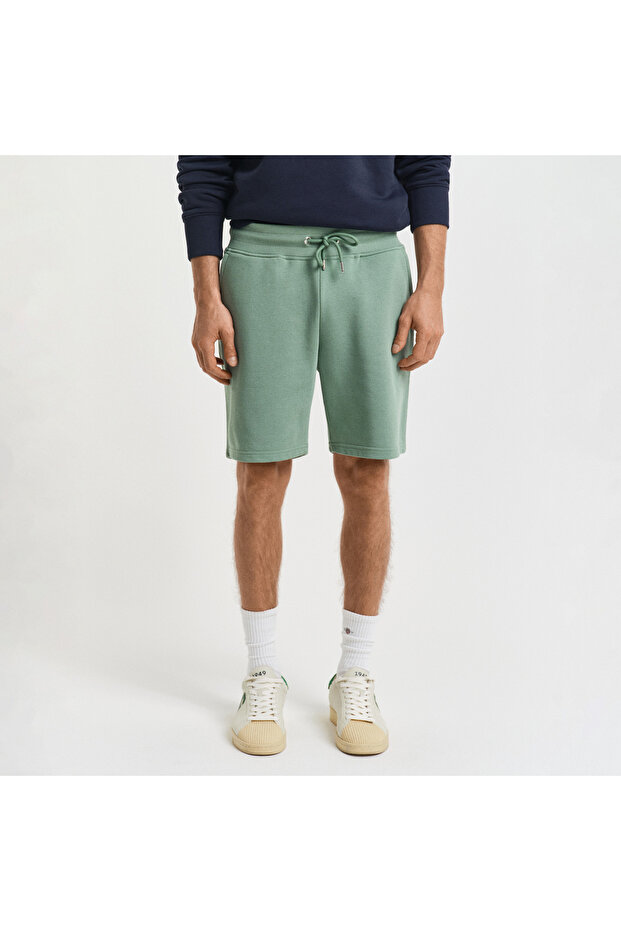 Erkek Yeşil Regular Fit Şort - 2