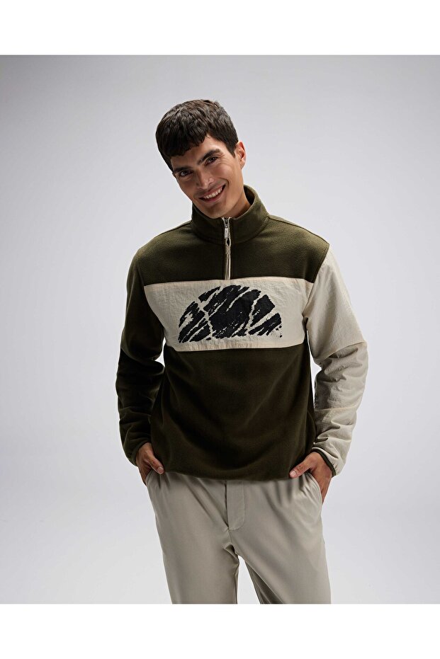 Half Zipper Sweat - 5