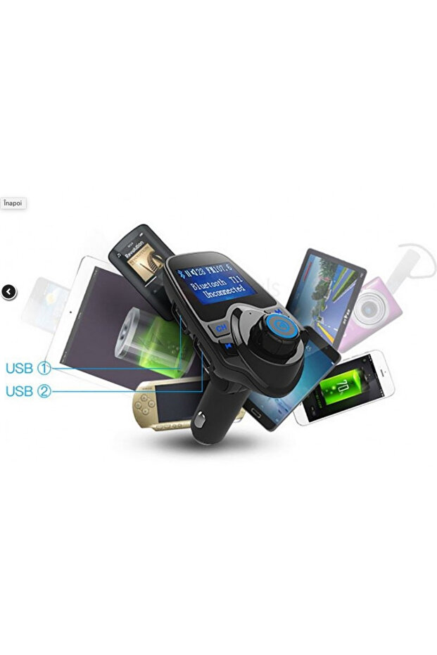 Modulator Bluetooth auto T11 hands-free - 8