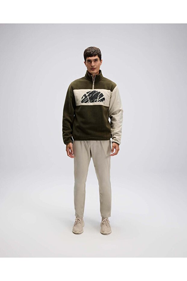 Half Zipper Sweat - 3