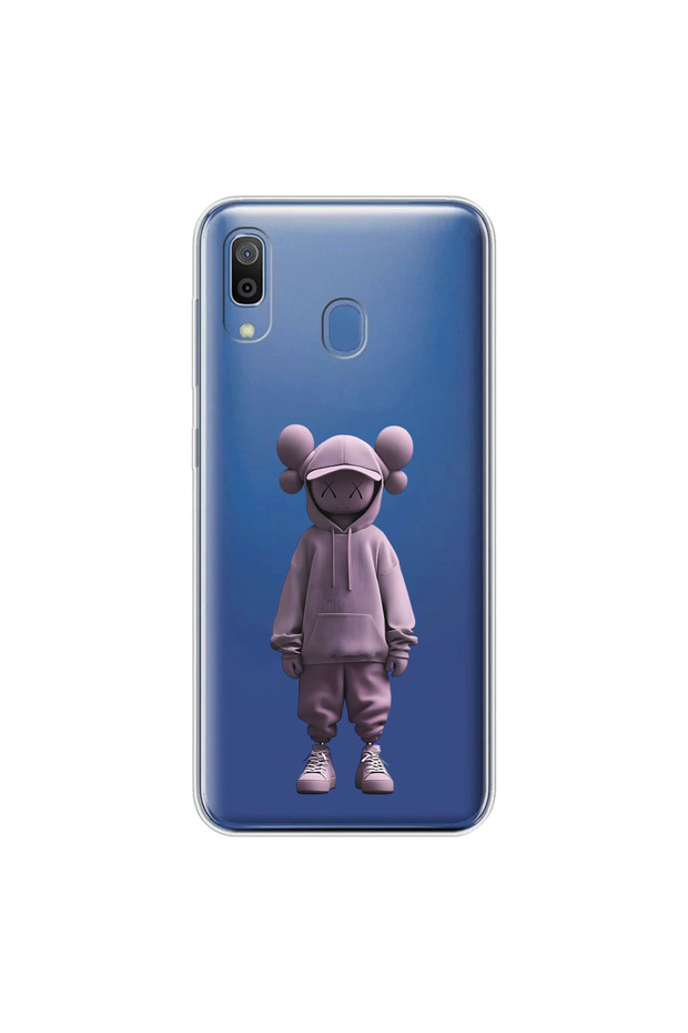Samsung Galaxy A20 Compatible Transparent Case No Face 4 Designs
