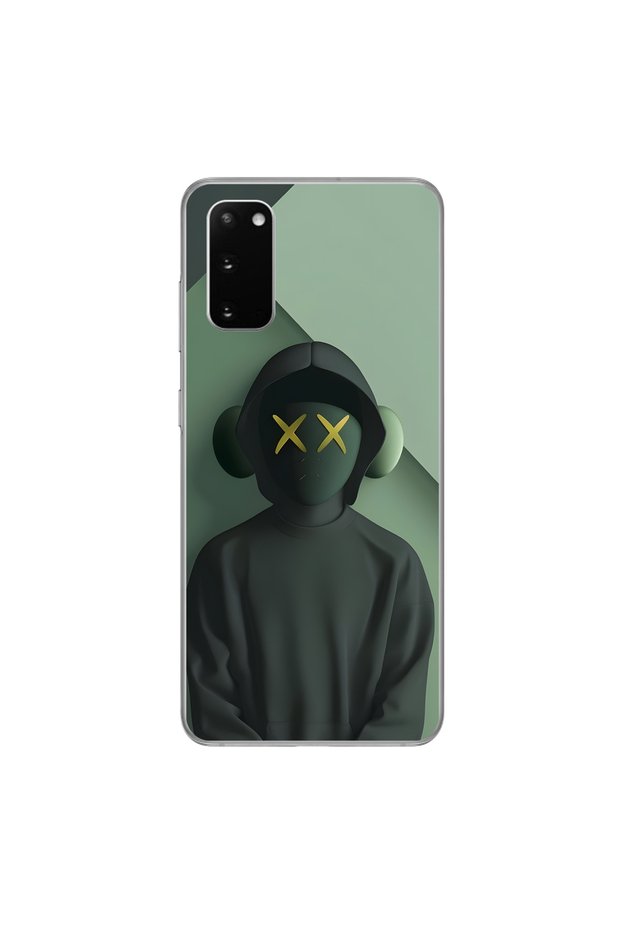 Samsung Galaxy S20 Compatible Transparent Case No Face 1 Design