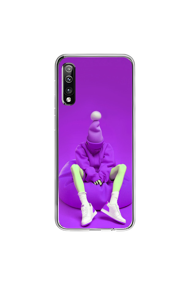 Samsung Galaxy A50 Compatible Transparent Case No Face 6 Designs