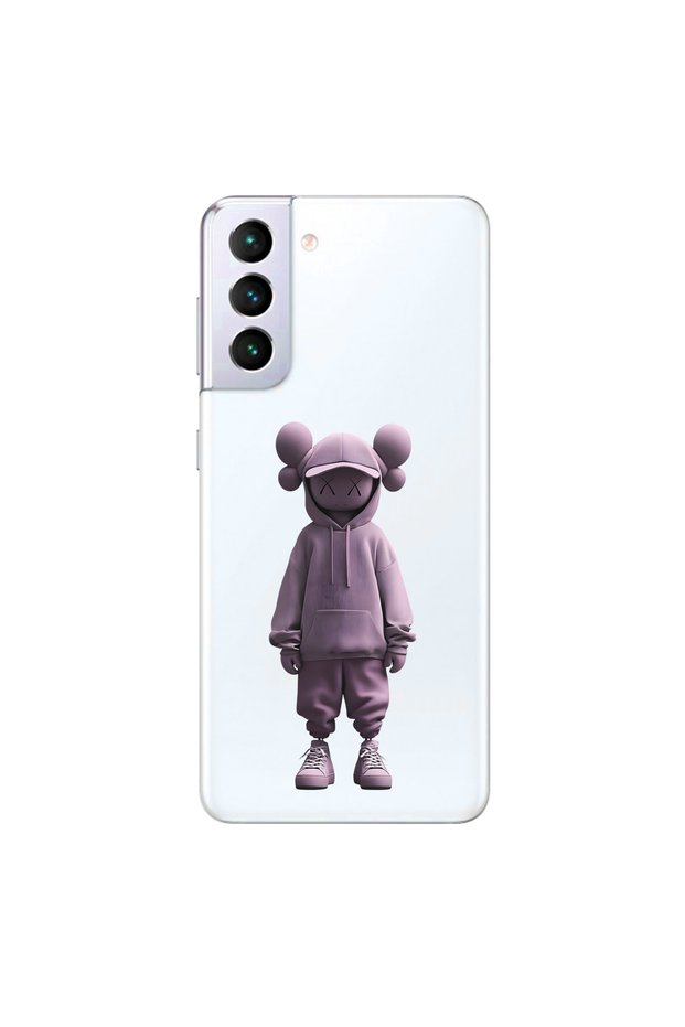 Samsung Galaxy S21Plus Compatible Transparent Case No Face 4 Design