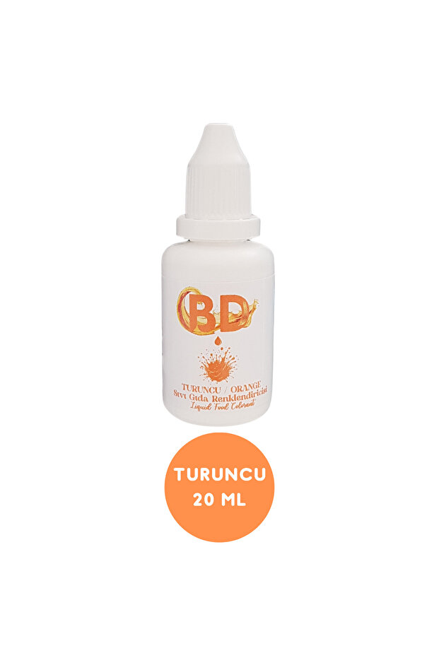 BD 6'lı Sıvı Gıda Boyası Seti – 20 ml (Turuncu, Pembe, Mavi, Sarı, Yeşil, Kırmızı) - 2