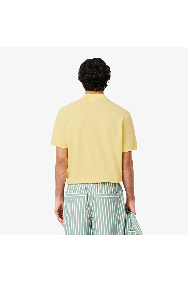L.12.12 Light Erkek Classic Fit Sarı Polo - 3