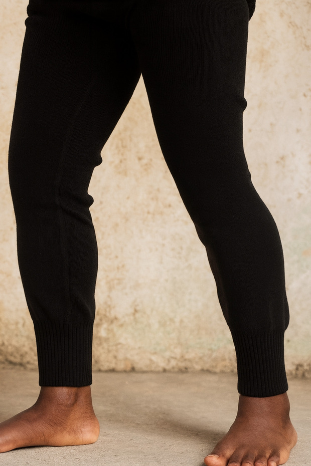 Wool Underwear Leggings Thermal Warm Keeping Thermal Wool Leggings