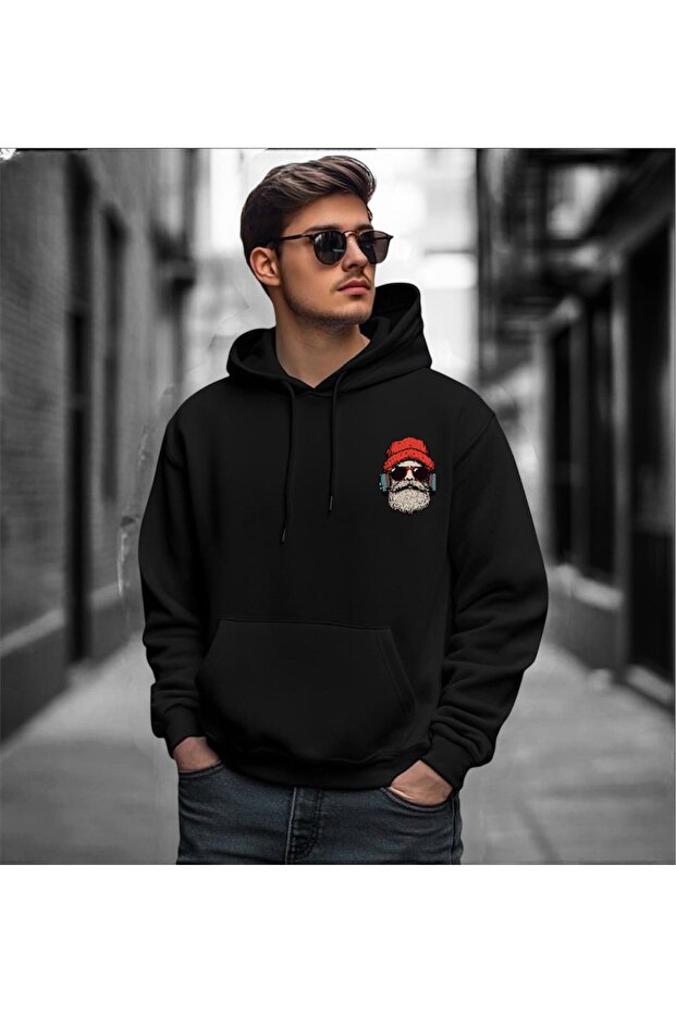 Hooded Oversized Sweater Is a Winter Casual Unisex Pullover with a Comfortable and Stylish Design for Those Who Want to Stay in the Mood.