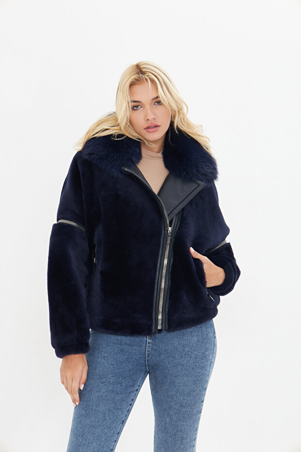 Kadın Deri Ceket - 4