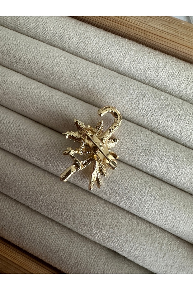 Baston Şeker Yılbaşı Broşu - 3