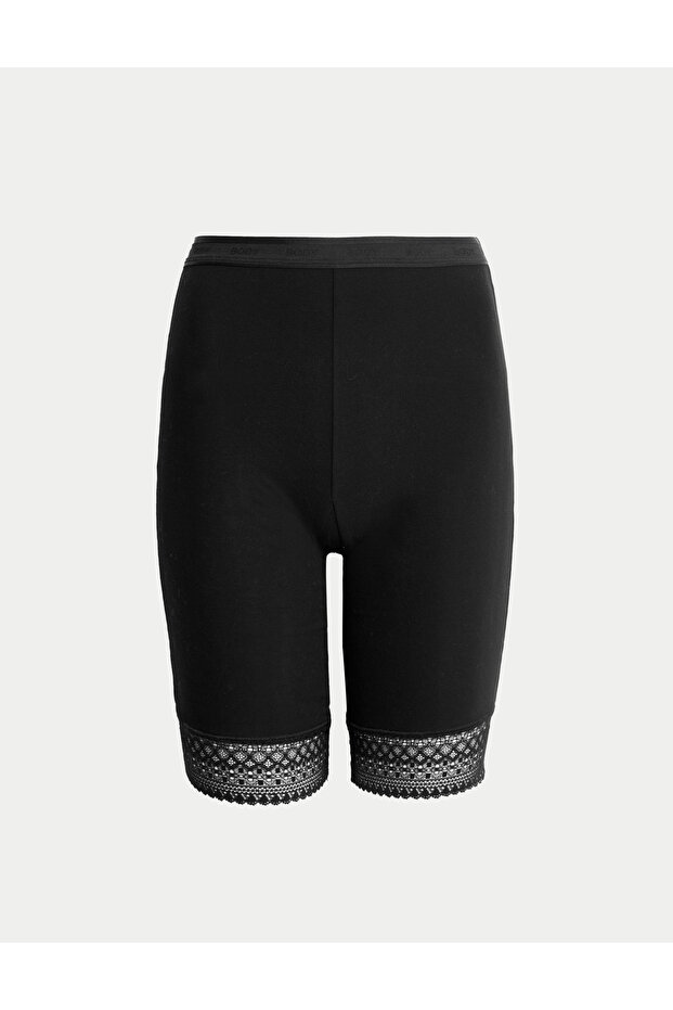 Pamuk Karışımlı Şort - 1