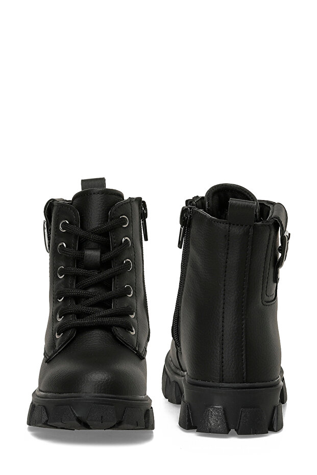 BAGES.P5PR Siyah Kız Çocuk Biker Bot - 5