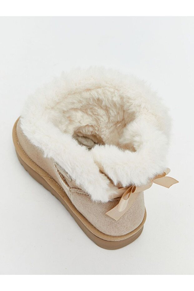 LCW STEPS Süet Görünümlü Kız Bebek Bot - 6