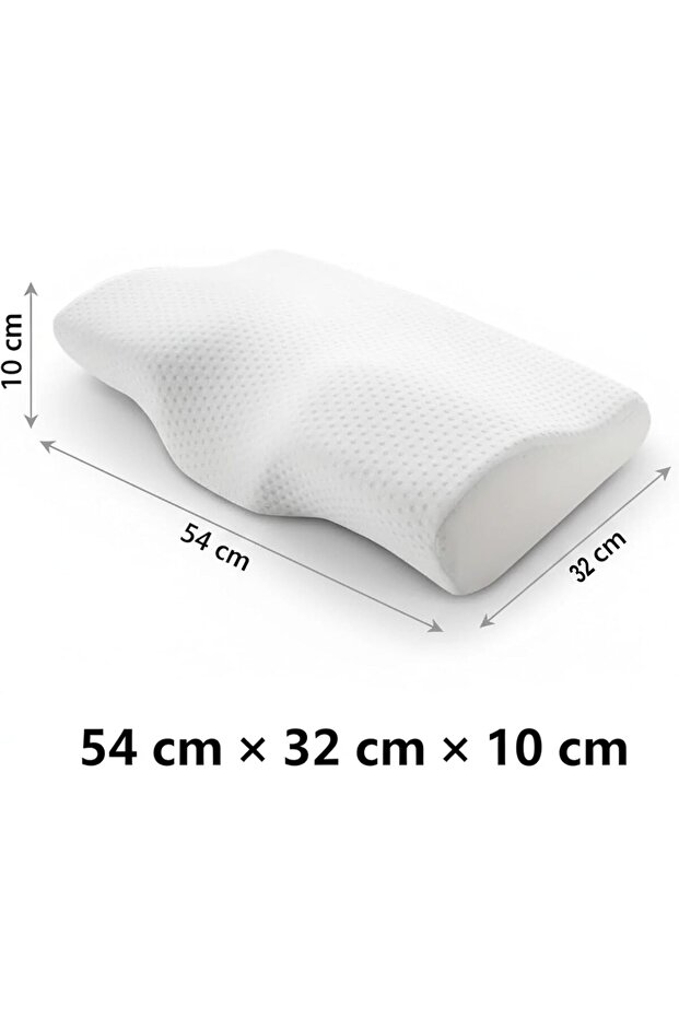 Memory Foam Pillow For Neck Massager – Pillow for Neck, Back & Shoulder Pain Relief, ,