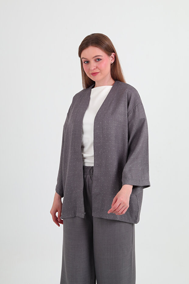 مجموعة مزدوجة مع تفاصيل الحجر - 6