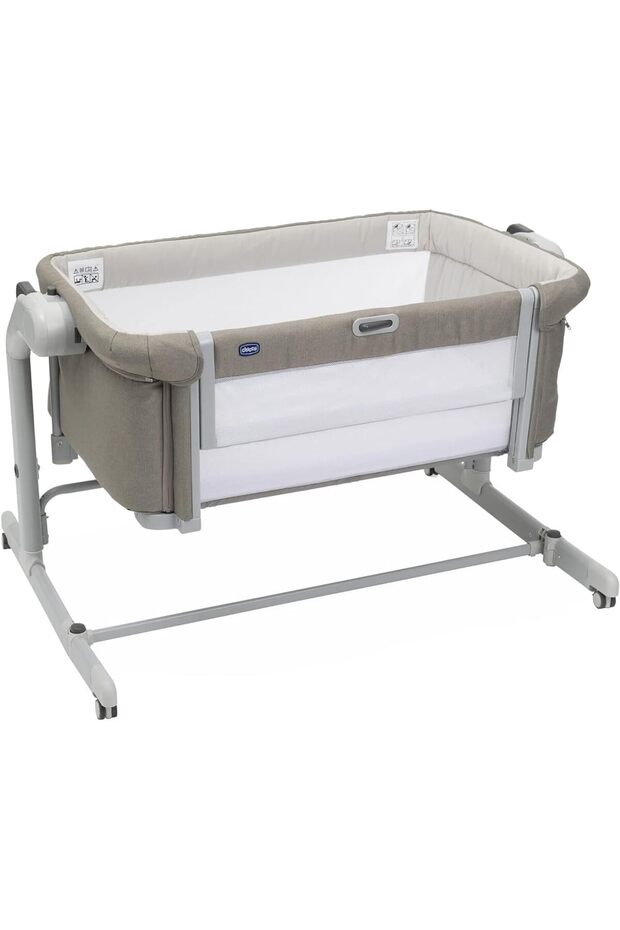 Next2Me Magic Evo Co-sleeping Crib 0-6m, Desert Taupe