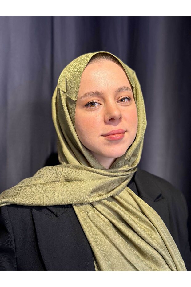 Monogram desen şal - 1