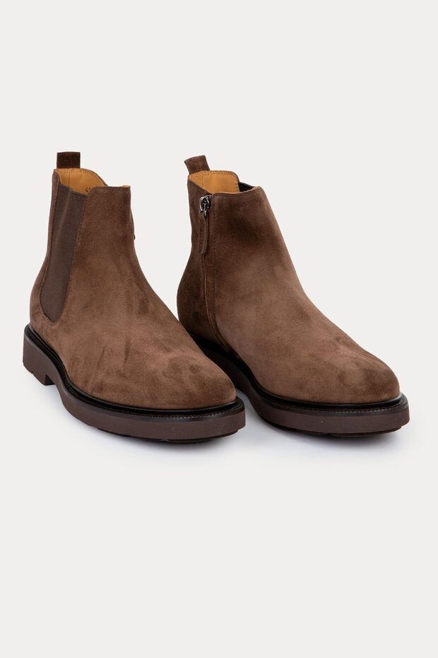 St. Moritz Taban Lastik Bantlı Süet Bot - 2