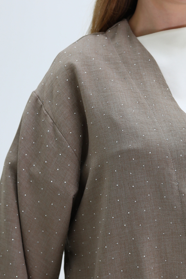 مجموعة مزدوجة مع تفاصيل الحجر - 8