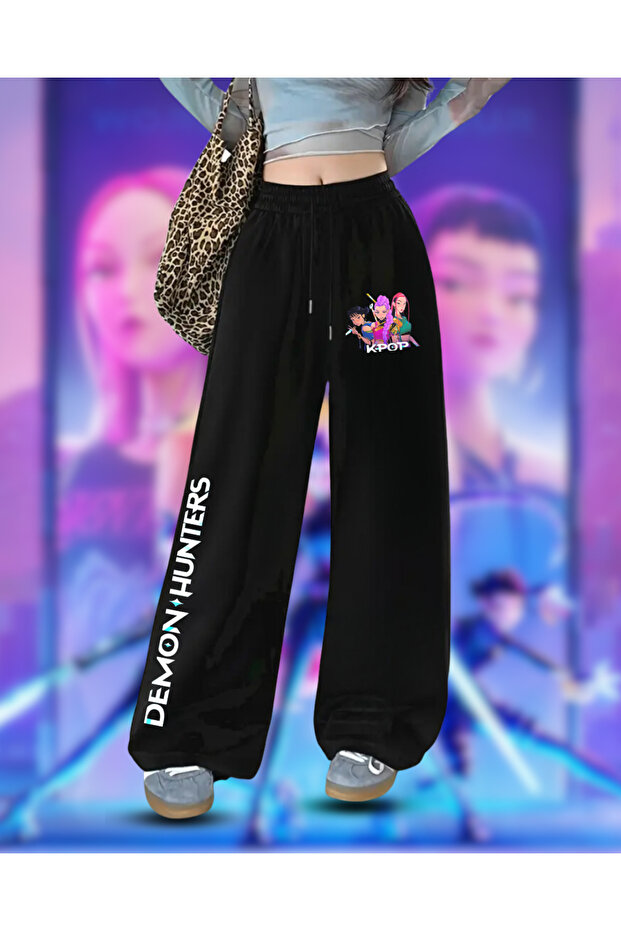 Kpop Demon Hunters Printed Unisex Baggy Tracksuit