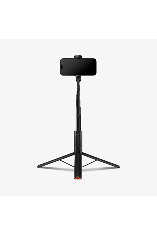 57" Automatic Selfie Stick Tripod Stand with Remote Vertical & Horizontal Rotatable - Black