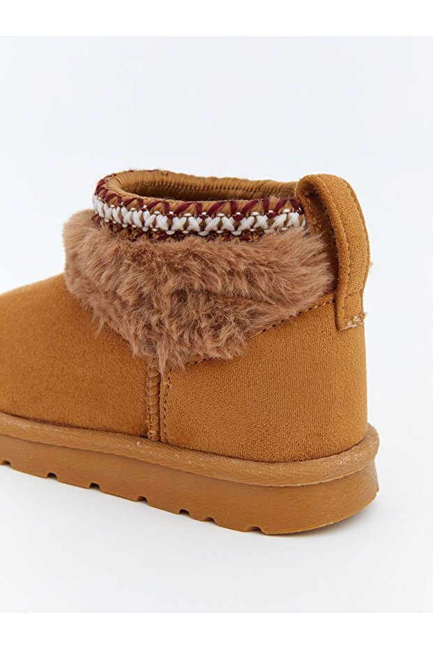 LCW STEPS İçi Kürklü Kız Bebek Bot - 5