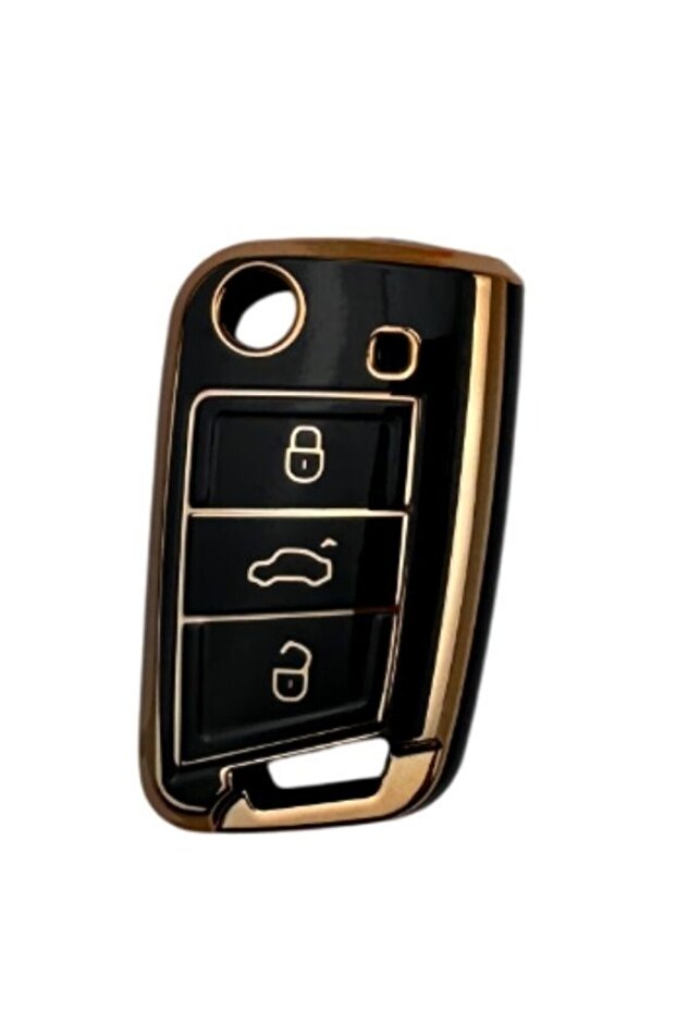 Metalized Key Case Compatible with Golf 7 / Sypd81-10