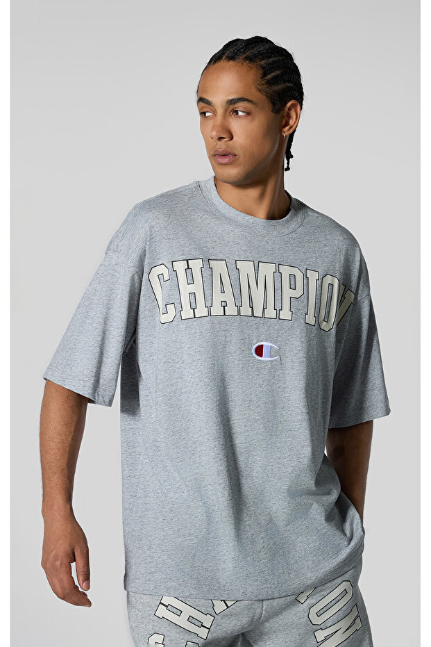 Ss Tee Gray Men's T-Shirt - 221207-Em021