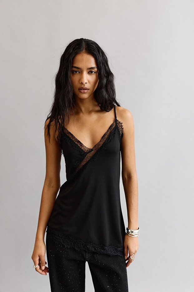 Asimetrik slip top - 2