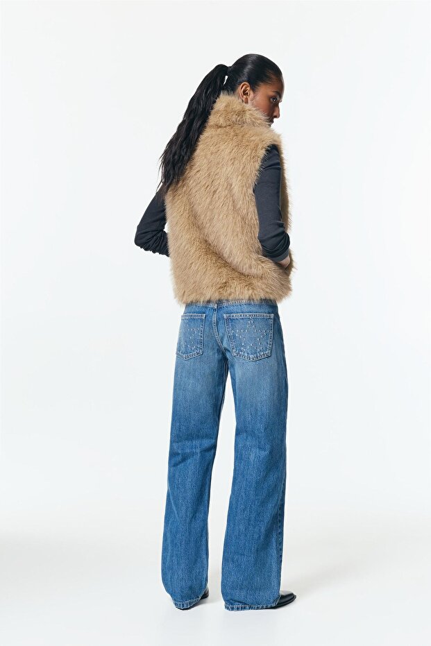 Suni kürk yelek - 4