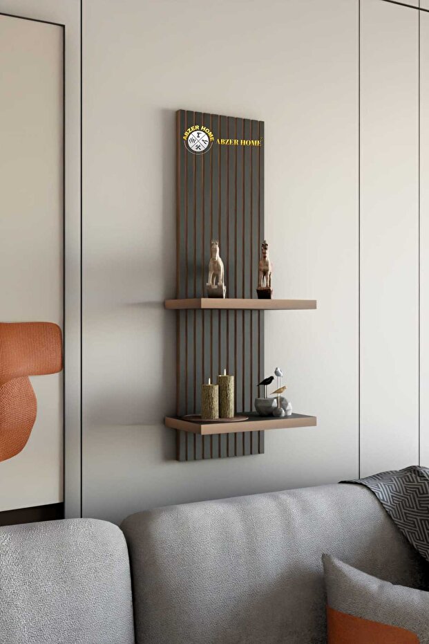 رف حائط مزخرف مستطيل - 2