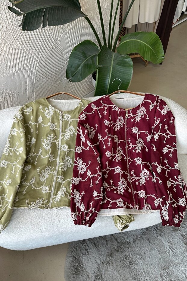 Poll Leman Yeşil Ceket - 4