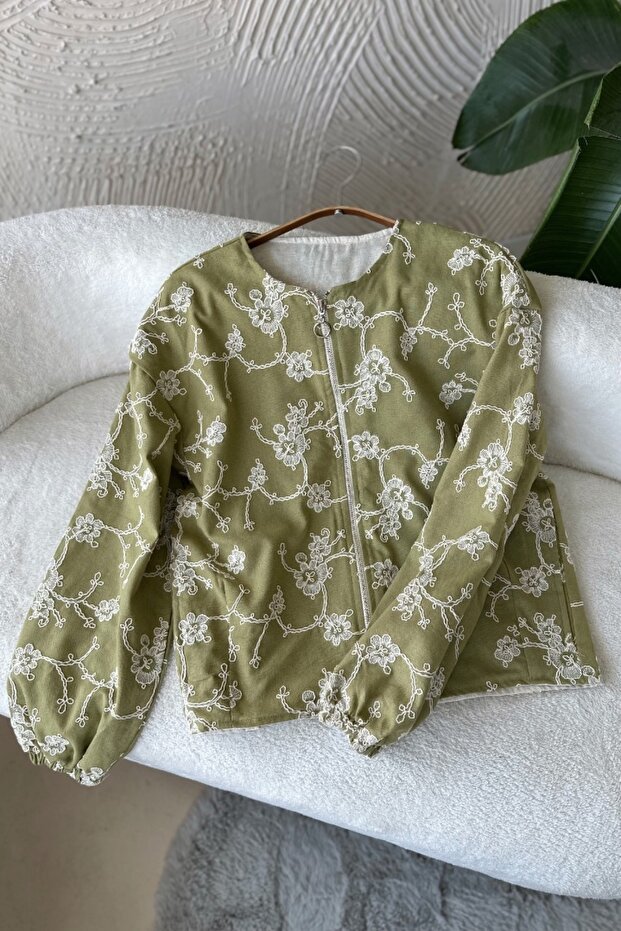 Poll Leman Yeşil Ceket - 3