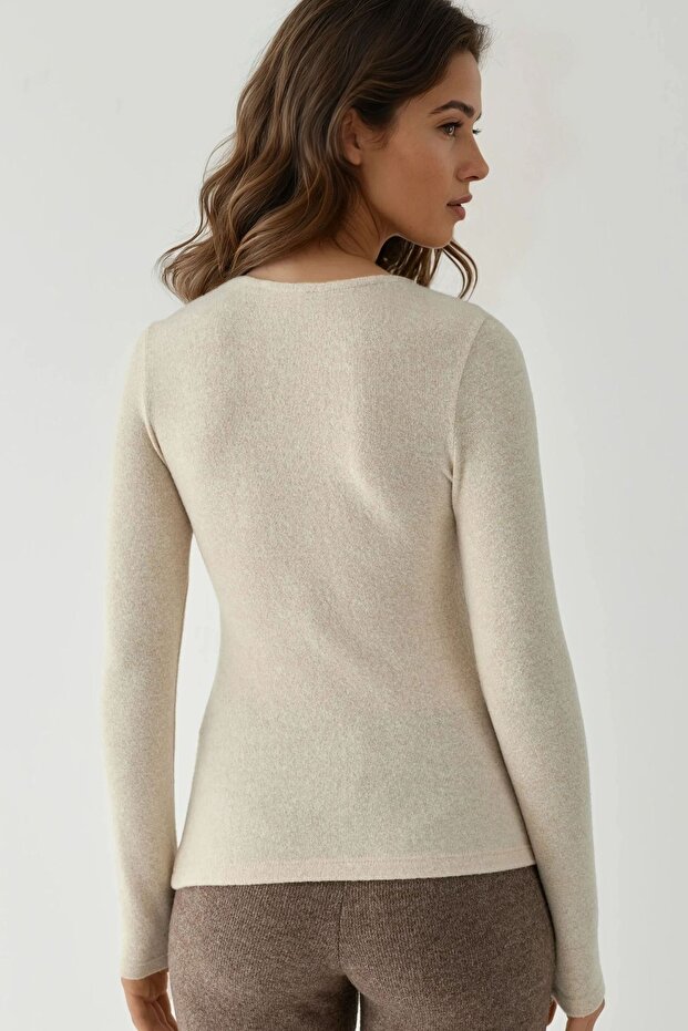 Viskon Karışımlı Basic Üst - 2