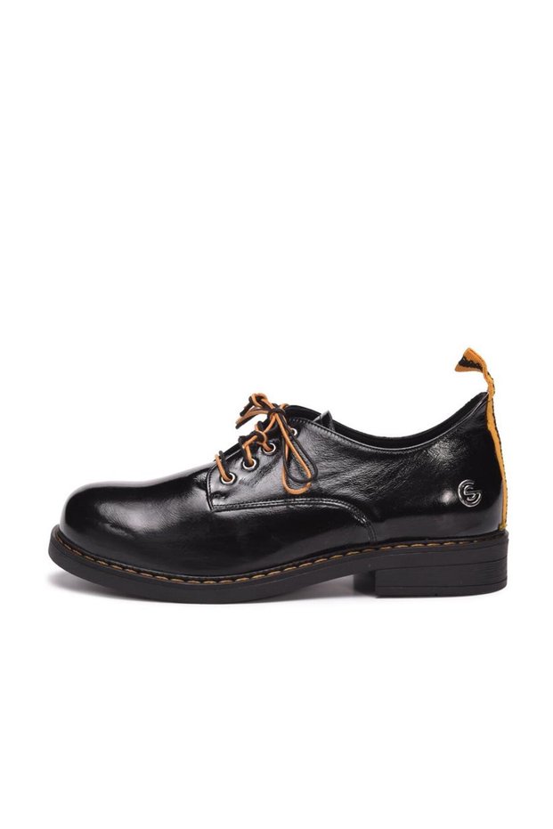 Aliyeva Women's Genuine Patent Leather Casual Shoes 731-3