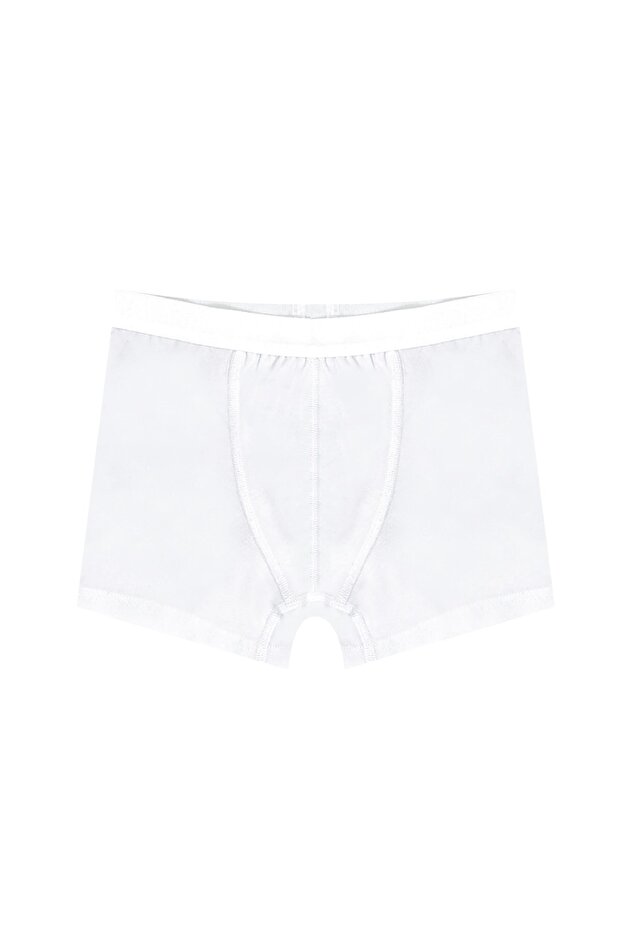 Boys' Boxer 3-Pack Solid Color (96% Cotton - 4% Elastane) - 2