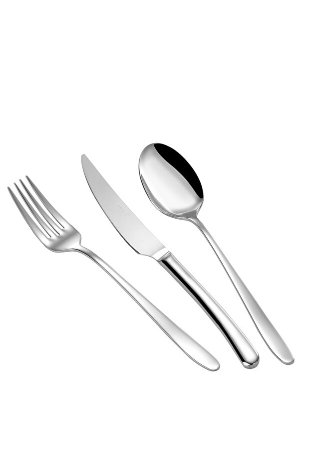 Miray Sade 16 Piece Cutlery Set for 4 People, Daily Use Set, 304 Quality