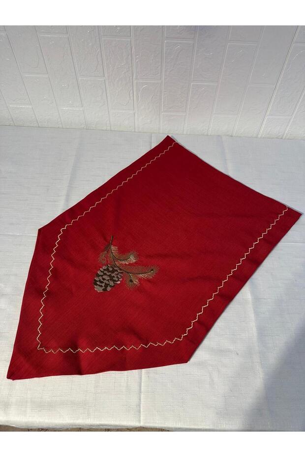 Vinezza Home Seamless Linen Christmas Pattern, Etamine Processing